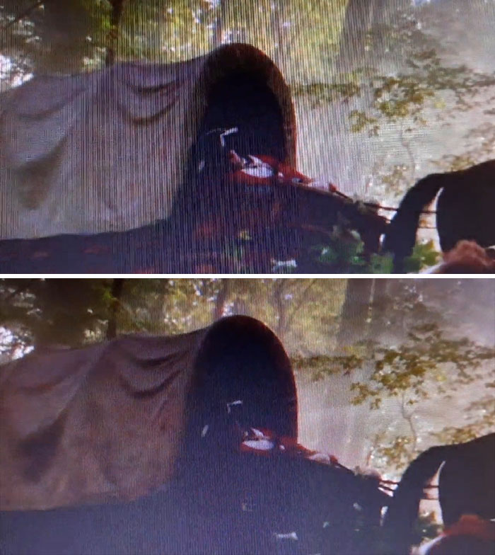 In The Patriot, This Dead Guy Gets Up As The Screen Fades To Black