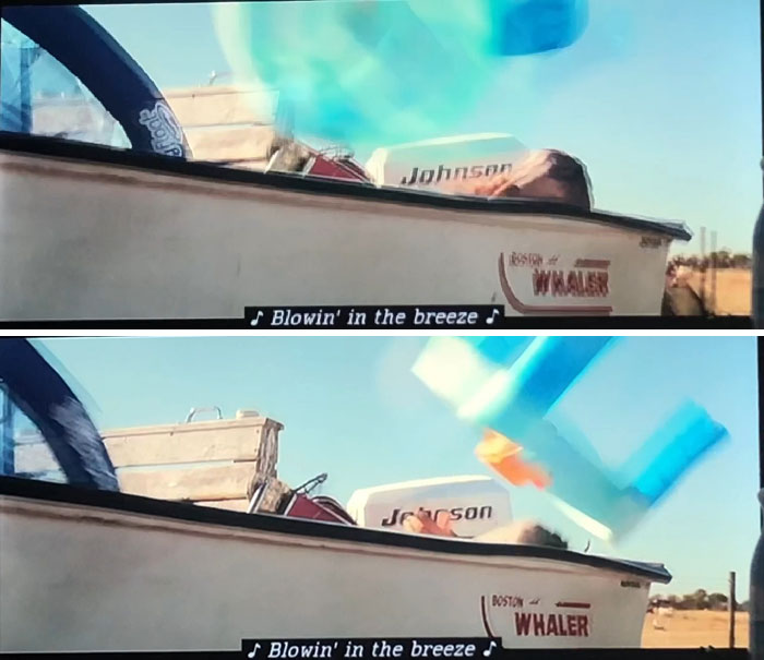 Diary Of A Wimpy Kid: The Long Haul, A Crew Member Gets Hit In The Head With A Plastic Table