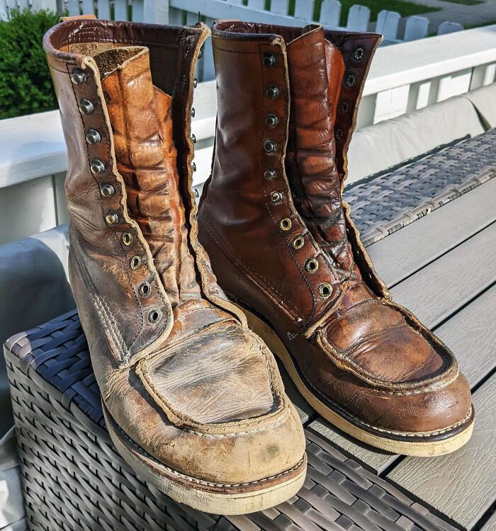 At Some Point, Someone Has To Teach Us The Importance Of Applying White Leather Preservative To Our Investments