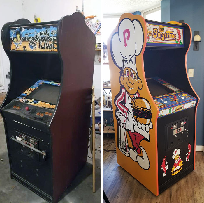 Restored A BurgerTime Arcade Game