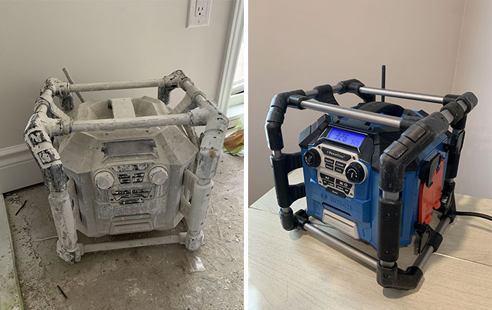 Bosch PB360 Radio I Found Thrown Away On The Site I Work At