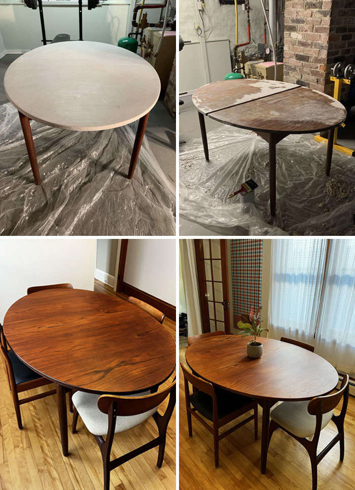 Teak Table Restoration