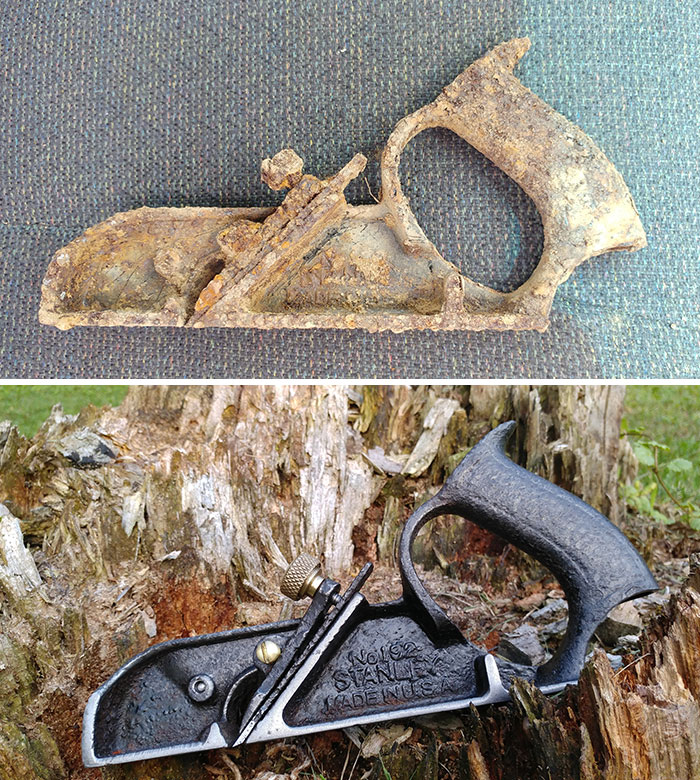 I Was Given A Stanley Plane That Was Buried For 50 Years. Challenge Accepted