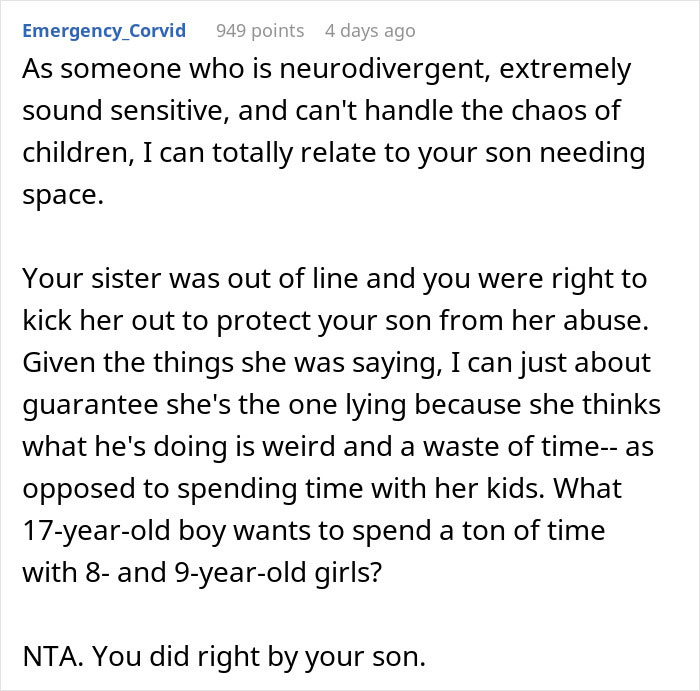 Aunt Lashes Out At Her Teen Nephew Then Acts Stunned When His Mom Tells Her To Pack Her Bags And Leave Aunt Lashes Out At Her Teen Nephew Then Acts Stunned When His Mom Tells Her To Pack Her Bags And Leave
