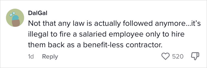 Woman Gets Fired, CEO Contacts Her And Asks Her To Do Some More Work For A Pay Where She Would Be Losing Money