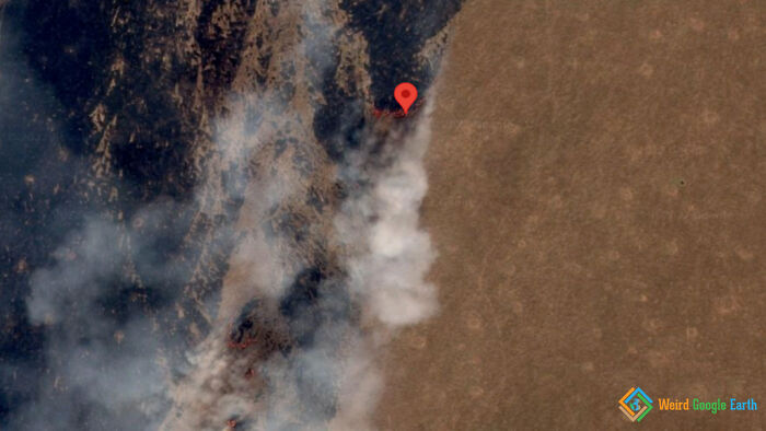 "Lava In South Sudan?". Location: Pibor, South Sudan