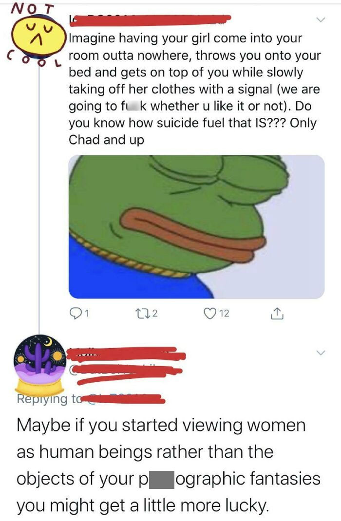 Girl In The Reply Coming In With The Facts