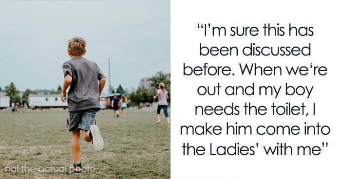 Mom Says She’s Uncomfortable With Her Young Son Using Men’s Bathrooms Alone, Asks For Advice Online