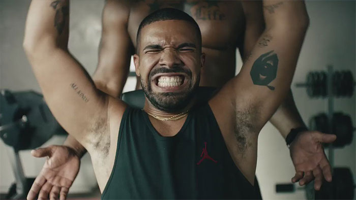 Apple Music – Drake Vs. Bench Press (2016)