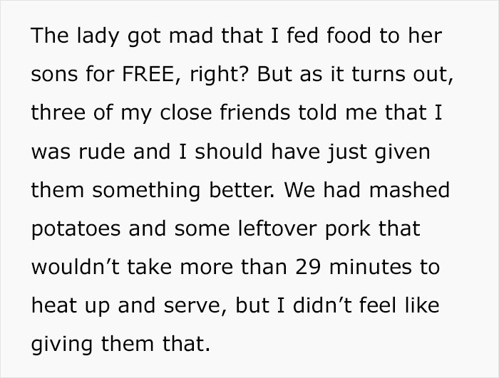 "Am I The Jerk For Not Giving My Neighbor's Kids 'Good Food'?"