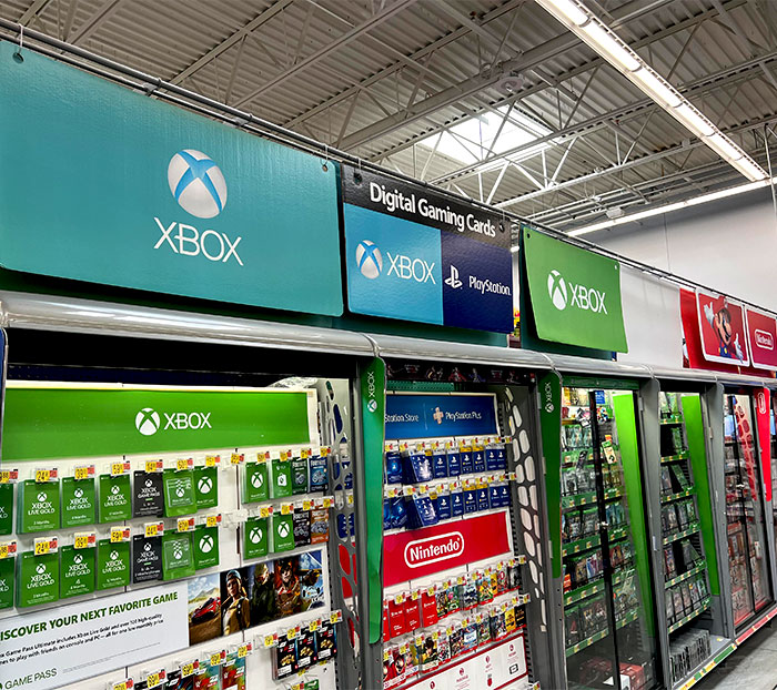 Blue Xbox Sign I Found