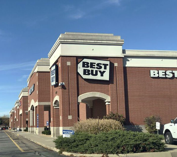 I've Never Seen A Black On White Branded Best Buy Before