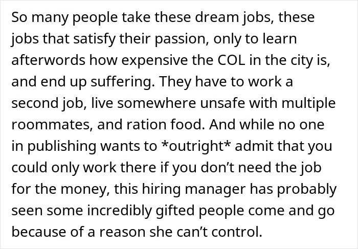 Qualified Woman Gets Rejected From Dream Job Interview Due To Her Lack Of Financial Resources, Turns To The Internet For Support Qualified Woman Gets Rejected From Dream Job Interview Due To Her Lack Of Financial Resources, Turns To The Internet For Support