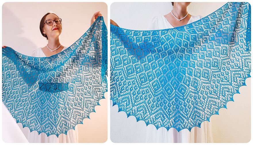 I Create Lace Shawl Knitting Patterns For You!