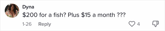 Woman Speechless Over Landlord Charging Her $200 Goldfish Fee And Adding Monthly $15 'Pet Rent' Woman Speechless Over Landlord Charging Her $200 Goldfish Fee And Adding Monthly $15 'Pet Rent'