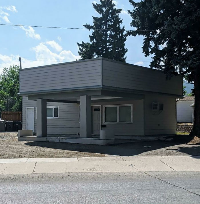 This Gas Station Converted To A House