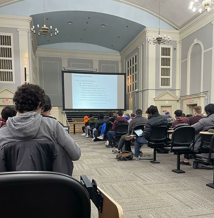 My University Converted A Nearby Church Into A Lecture Hall
