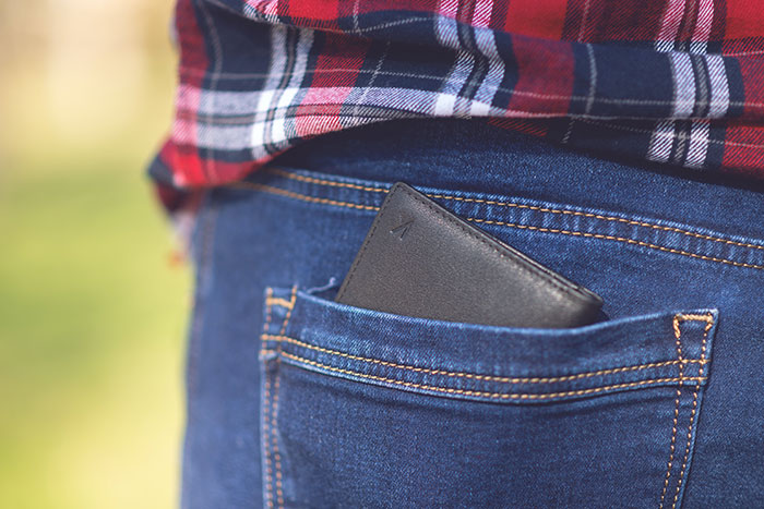 Wallet In Jeans Back Pocket 