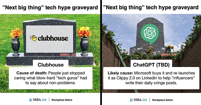 This Instagram Account Creates A “Next-Big-Thing Tech Hype Graveyard” And Explains Why They Died
