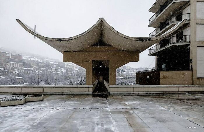 Interhotel Veliko Tarnovo, Veliko Tarnovo, Bulgaria, Built Between 1967-1981