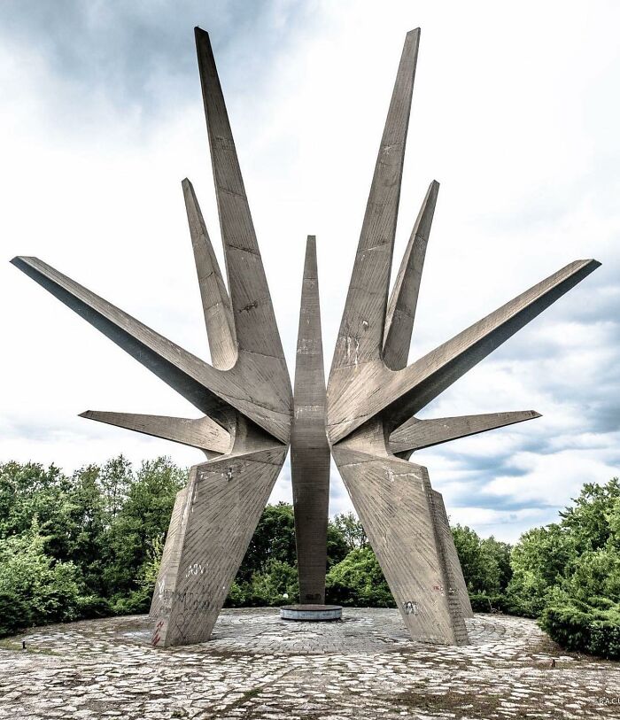 Monument Of Yugoslav Partisan Squad Of Mountain Kosmaj, 1971