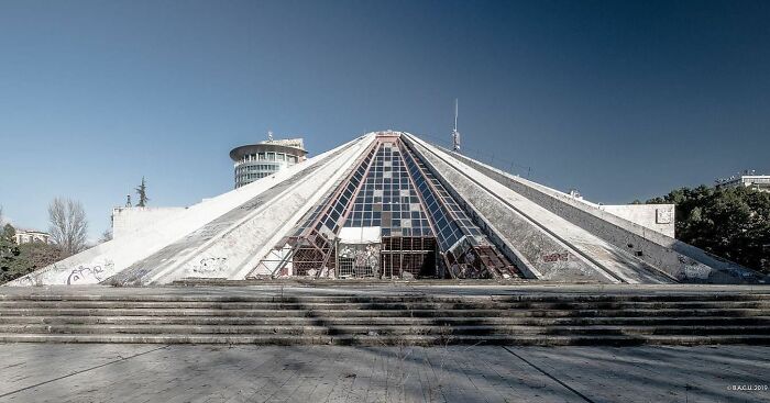 Enver Hoxha Museum On Bulevard Dëshmorët E Kombit Tirana, Albania Built In 1988