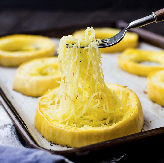Replace Pasta With Spaghetti Squash