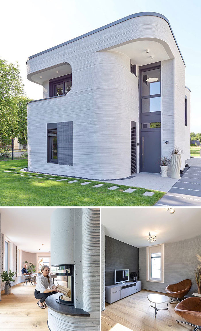 Two-Story Printed Detached House