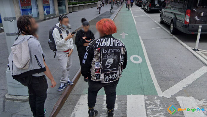 "Cool Jacket". Location: New York City, New York, USA