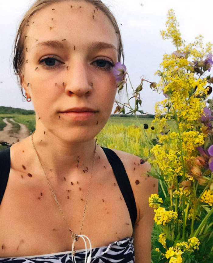 When The Mosquito Repellent Spray Doesn't Work As Intended