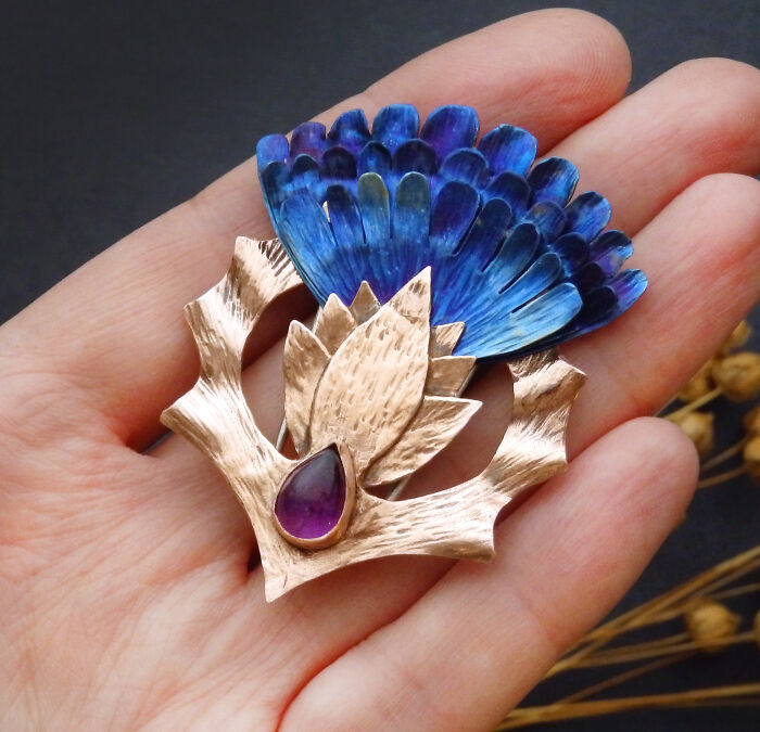 Thistle Brooch