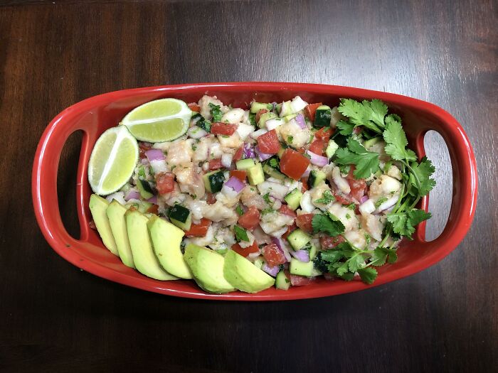 Mixed Ceviche (Ceviche Mixto) (Peru)