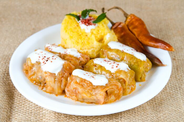 Sarmale, Thats How Its Written In Românian. M