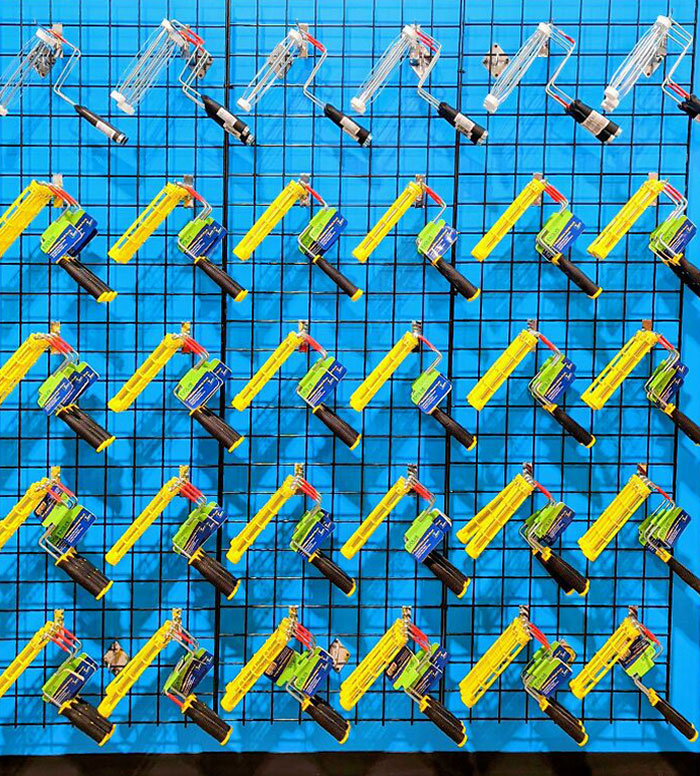 Local Habitat For Humanity Store Display. Excellent Use Of Color And Light