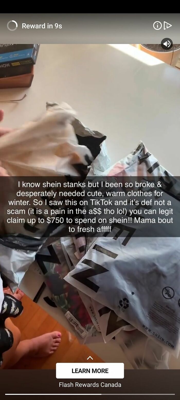 I Watch Ads For Rewards In Some Games I Play And I Had To Laugh At The "It's Definitely Not A Scam But It's A Pain In The A**" Part