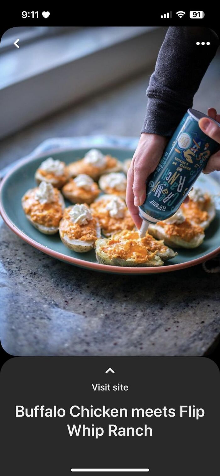 Anyone Up For Some Whipped Ranch In A Can