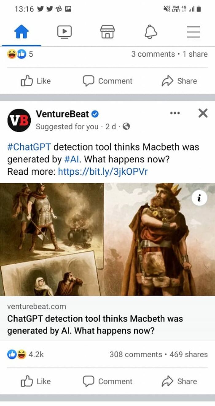 Shakespeare Was Clearly A Time Traveler And Discovered Ai To Write His Plays Way Before Any Other Person