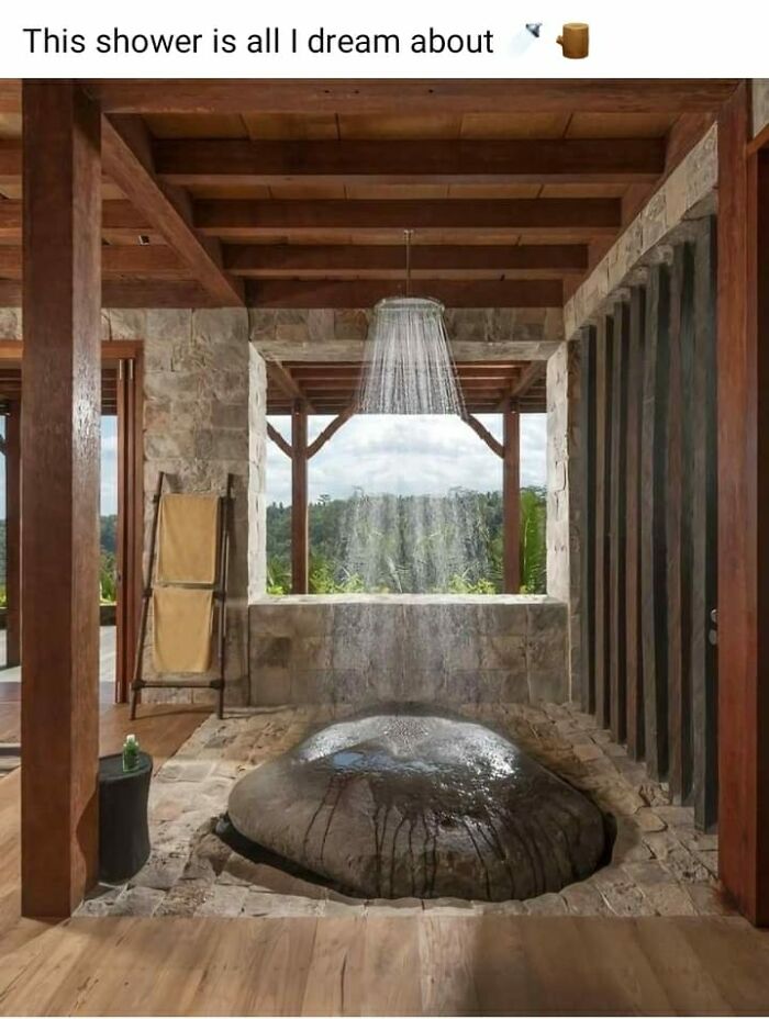 I Would Need To Buy A Life Alert Before Visiting A Shower Like This