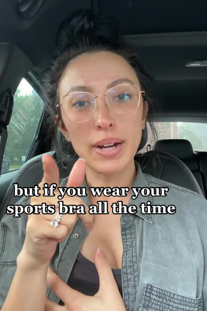 After Wearing Sports Bras Almost All Of The Time, This Woman Suddenly Finds A Strange Breast Lump, Decides To Enlighten Other Women Of Related Risks