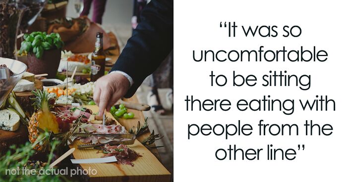 Person Shares The Rudest Wedding They’ve Been To, Where Guests Got Divided With Stamps On Their Hands And Were Served Different Meals Accordingly