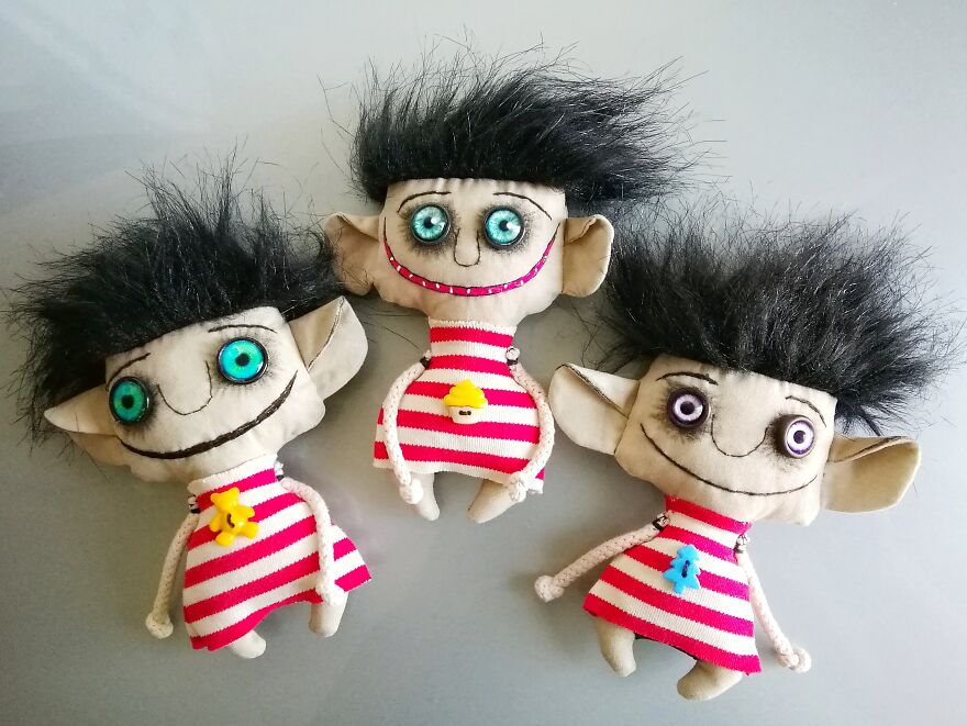 Here Are My Handmade Textile Dolls That Are Strange, Funny, And Ridiculous (23 Pics)