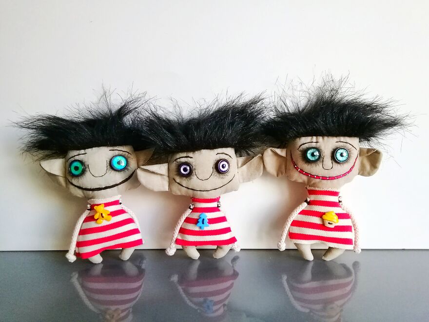 Here Are My Handmade Textile Dolls That Are Strange, Funny, And Ridiculous (23 Pics)