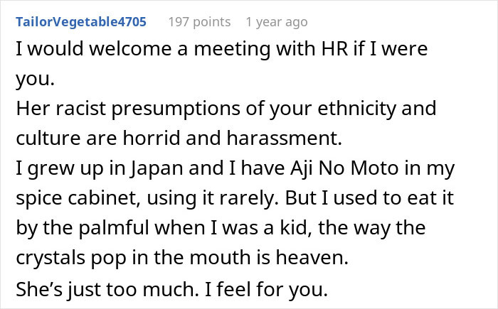 Woman Loses It After She Finds Out A Coworker's Meal She Helped Herself To Contained MSG, Takes Her To HR