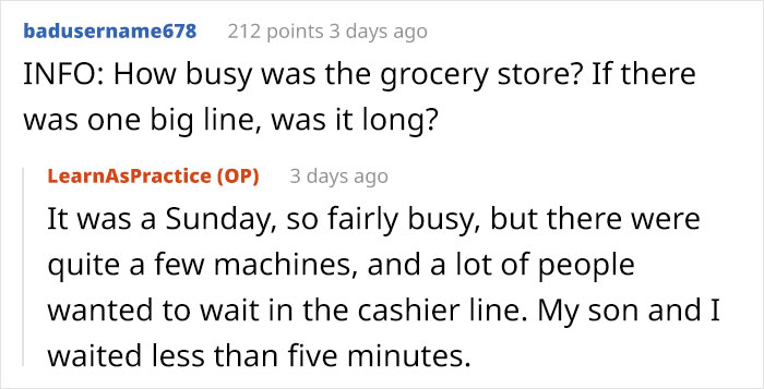 "I Thought That Was Incredibly Rude And Uncalled For": Woman Loses It At This Parent In A Store Who Let Their Kid Use The Self-Checkout