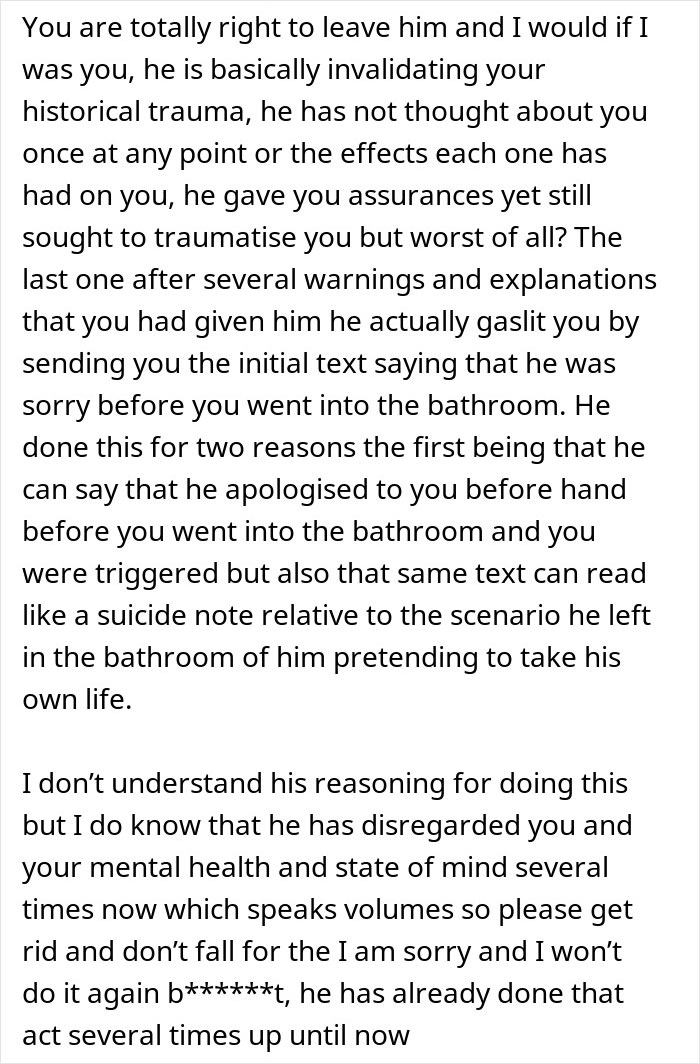 The Internet Backs This Woman Who Left Her Boyfriend Over A Prank The Internet Backs This Woman Who Left Her Boyfriend Over A Prank