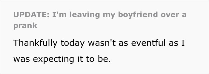 The Internet Backs This Woman Who Left Her Boyfriend Over A Prank The Internet Backs This Woman Who Left Her Boyfriend Over A Prank