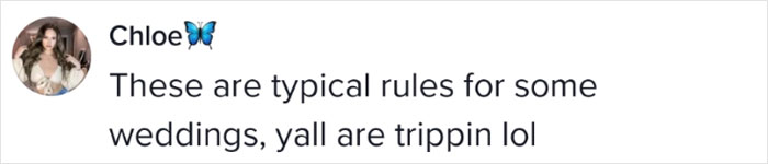 Woman Gets Labeled A &ldquo;Bridezilla&rdquo; After She Goes Viral For Sharing The 6 Rules Her Wedding Guests Had To Obey 