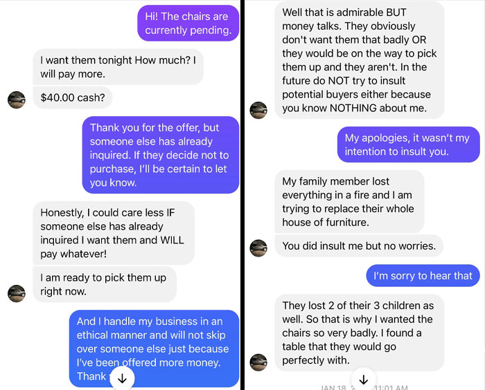 Are They A Beggar If They Want To Pay… More?