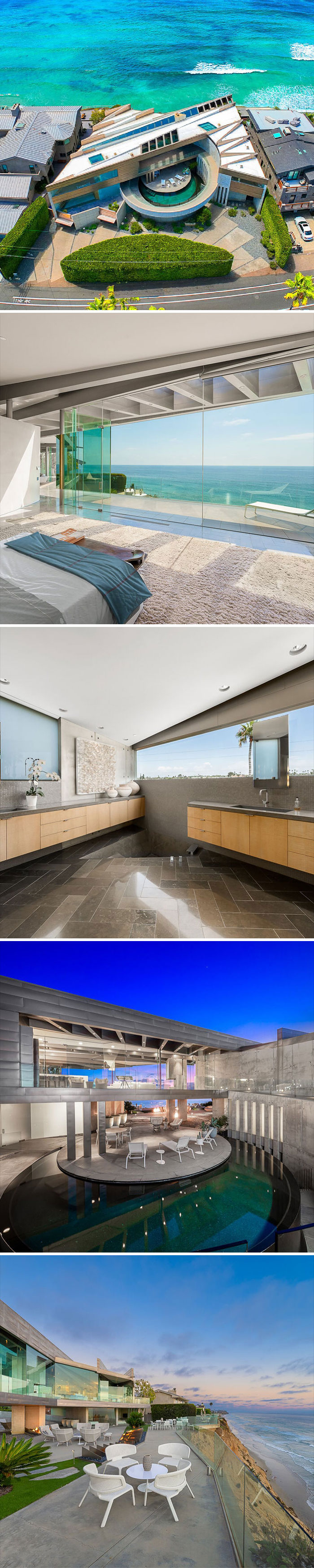 This Encinitas, Ca Home Is Called Crescent House And Was Recently Featured In Season 3 Of Westworld. $19,995,000