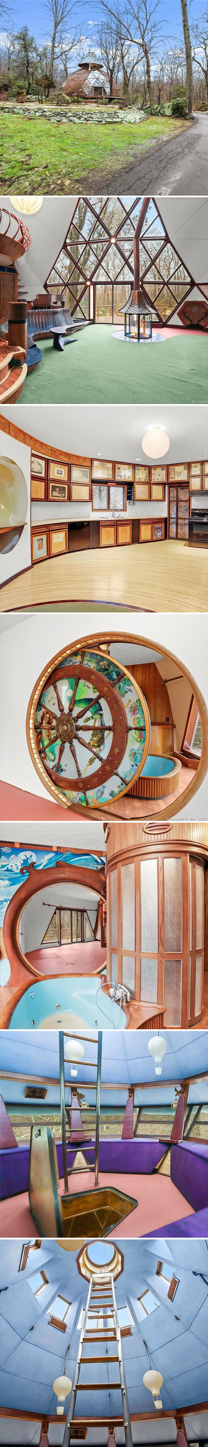 A Perfect Geodesic Dome In Redding, Ct $950,000